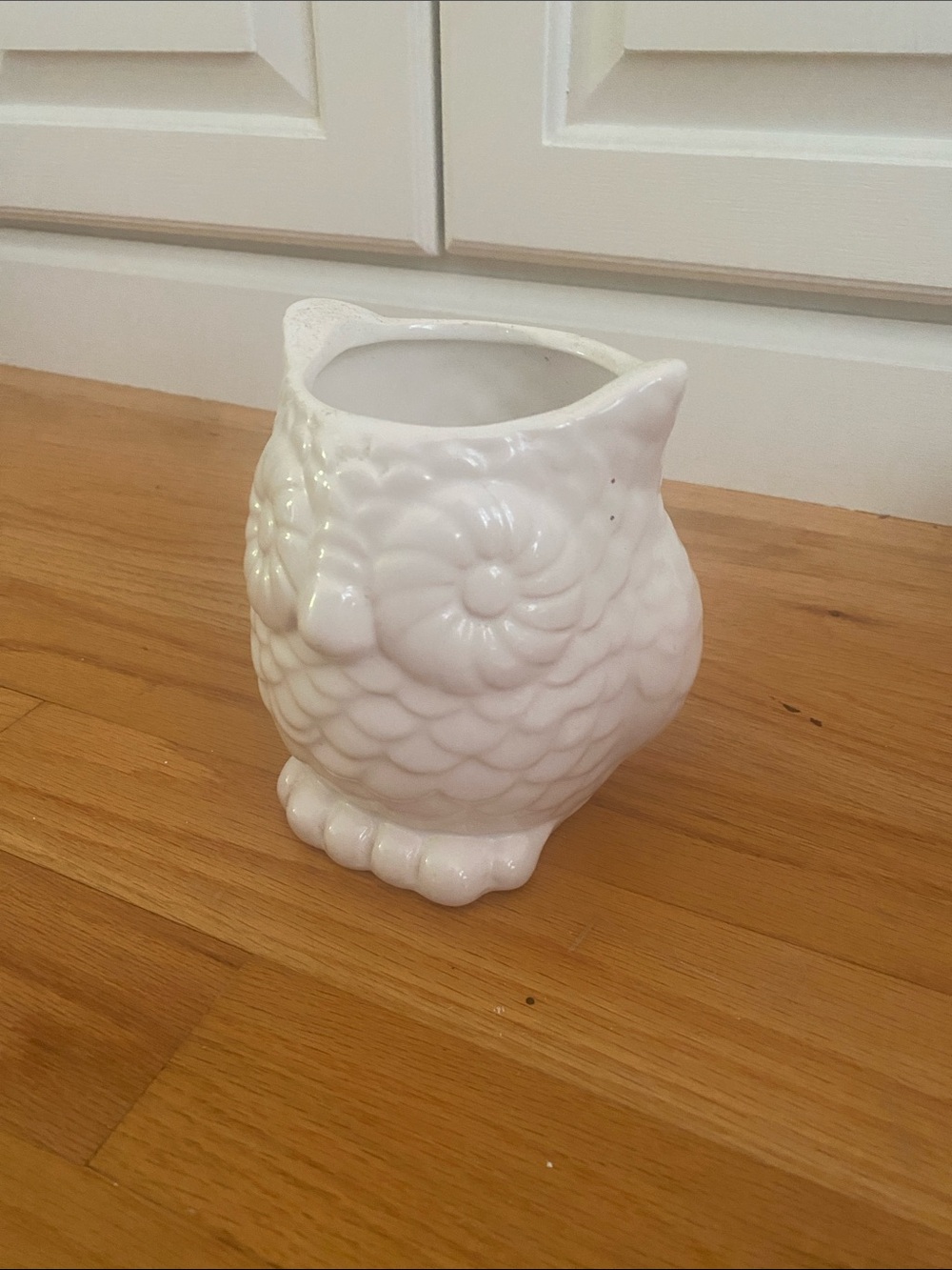 White Owl Decorative Ceramic Pot Bowl